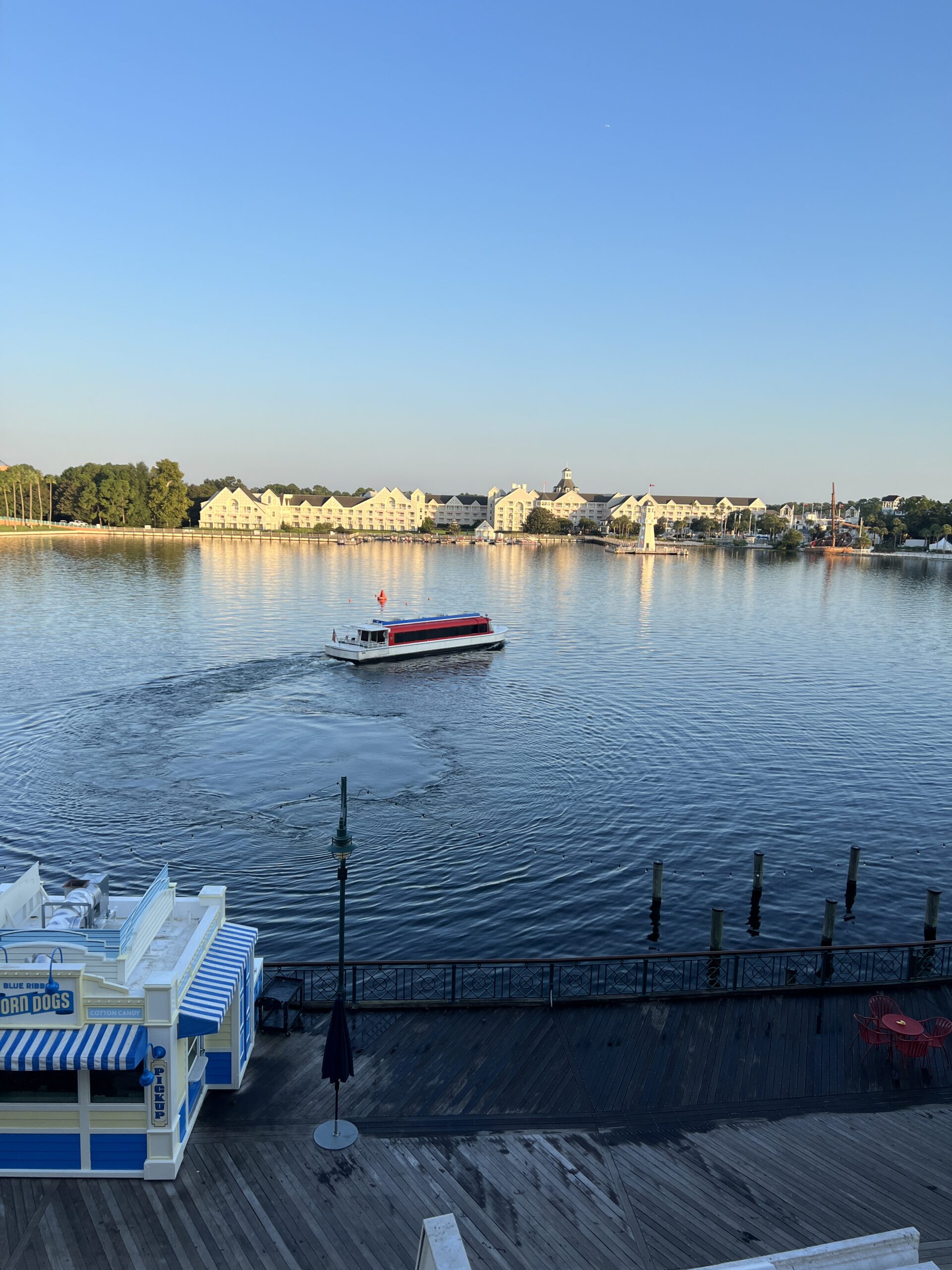 ディズニー・ボードウォーク・インからの風景