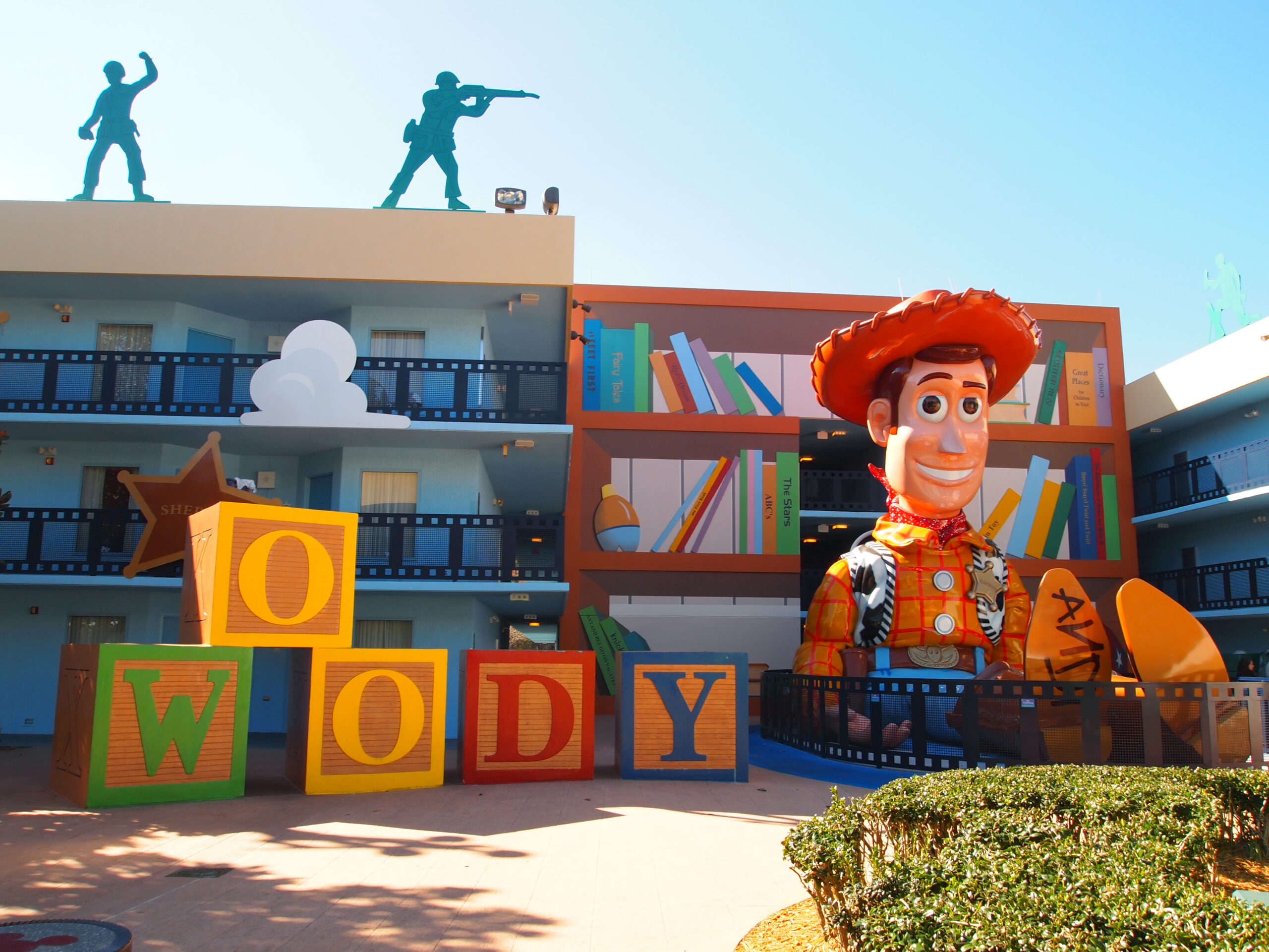 ディズニー・オールスター・ムービー・リゾートの外観
