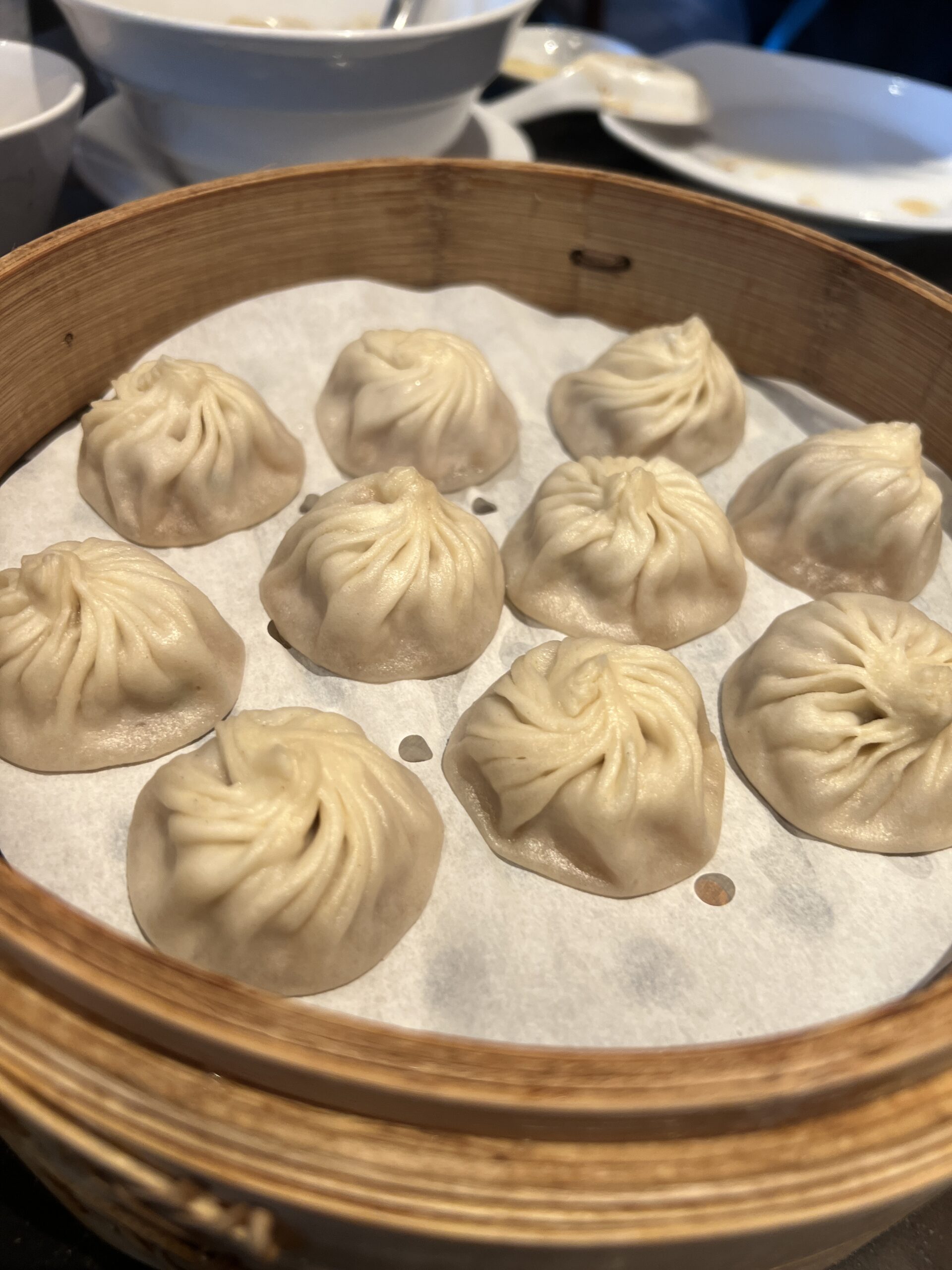 鼎泰豊の黒豚小籠包 Kurobuta Pork Xiao Long Bao