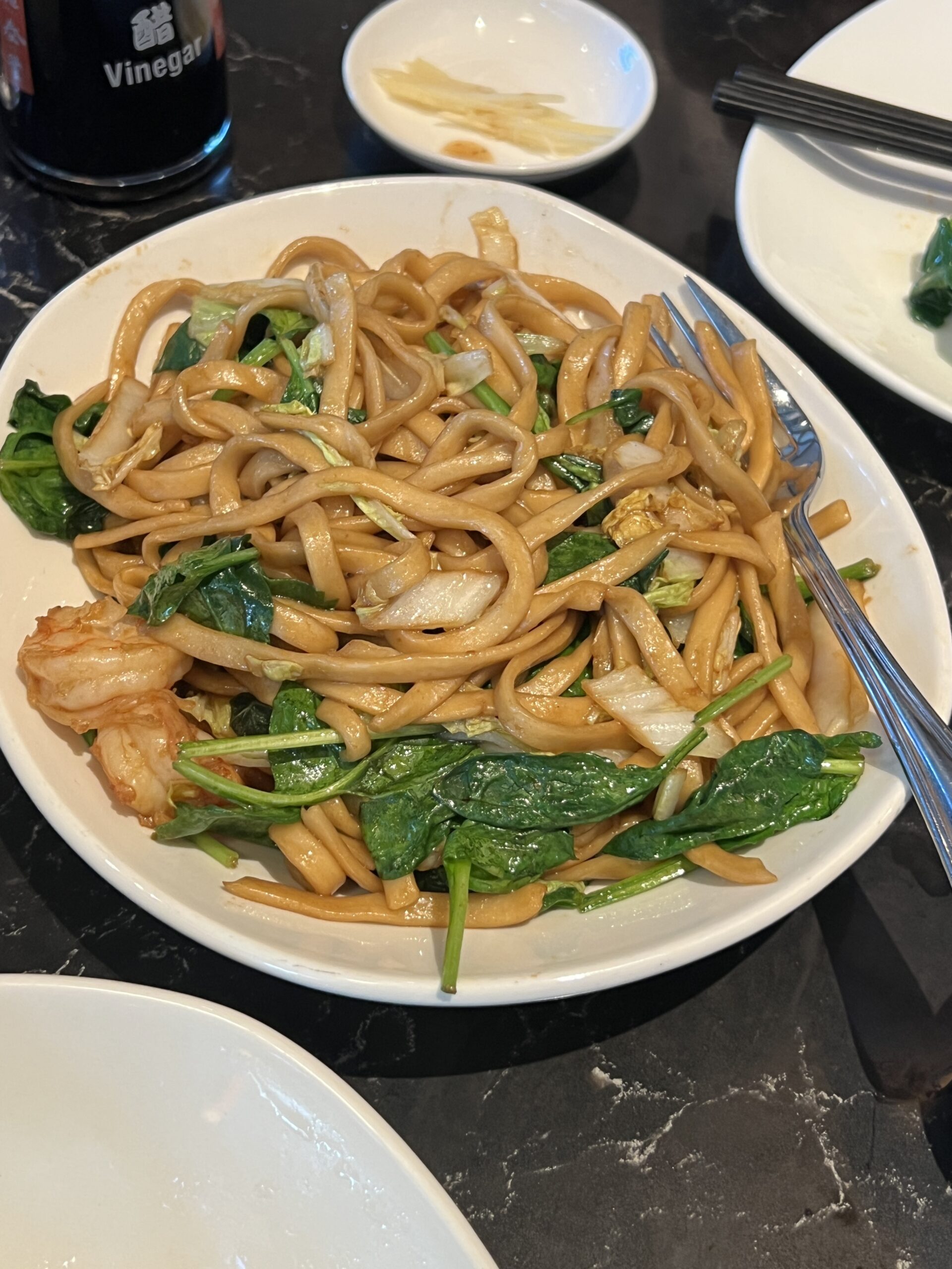鼎泰豊の野菜焼きそば Wok-Fried Noodles