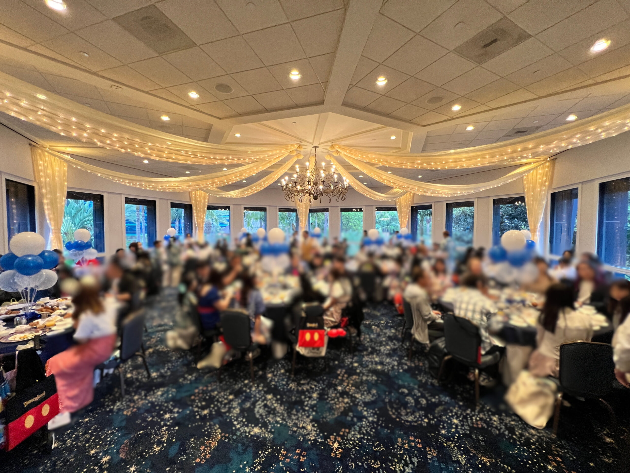 ミッキーネット主催70周年セレブレーション会場の賑わいと参加者の様子