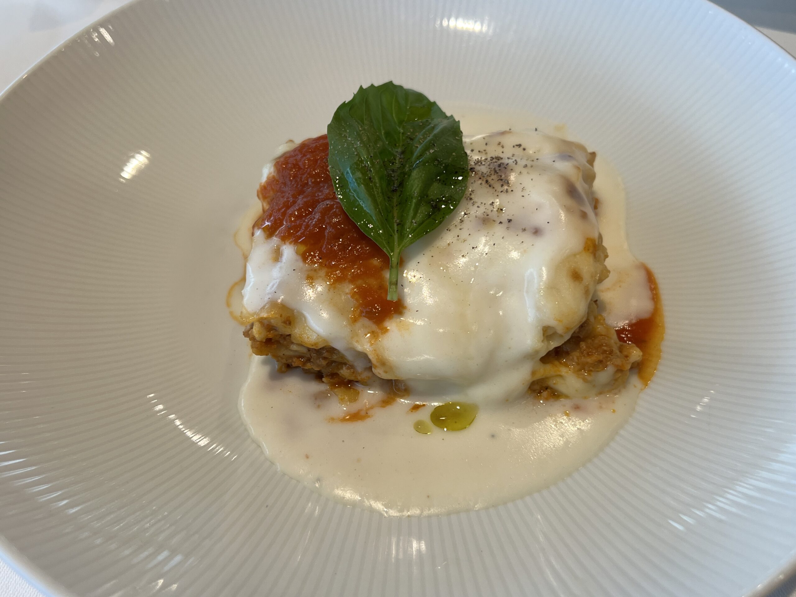 ラザニア・ボロネーゼ(ローマトマトソース)