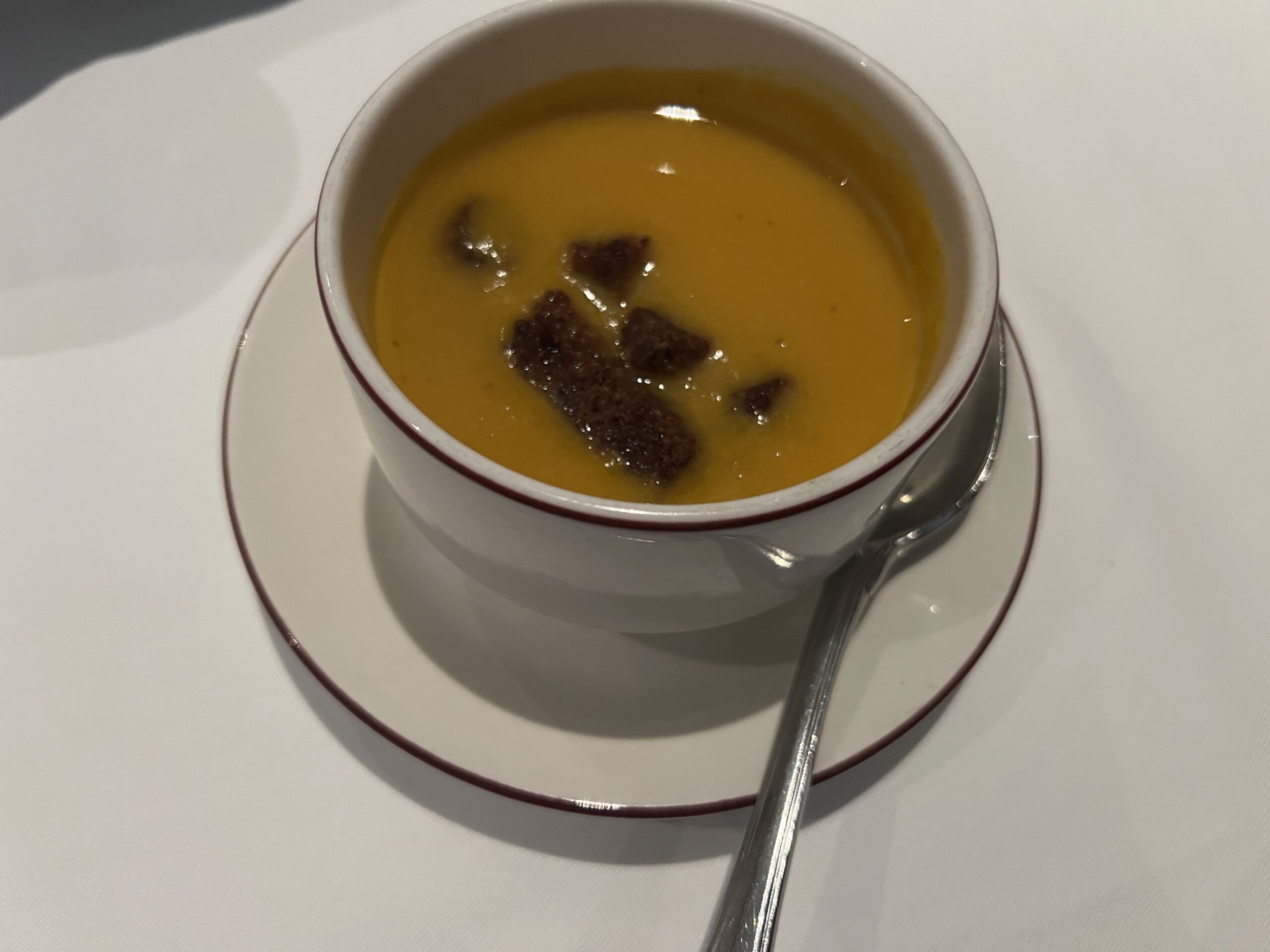 キャロット＆シラントロ・スープ