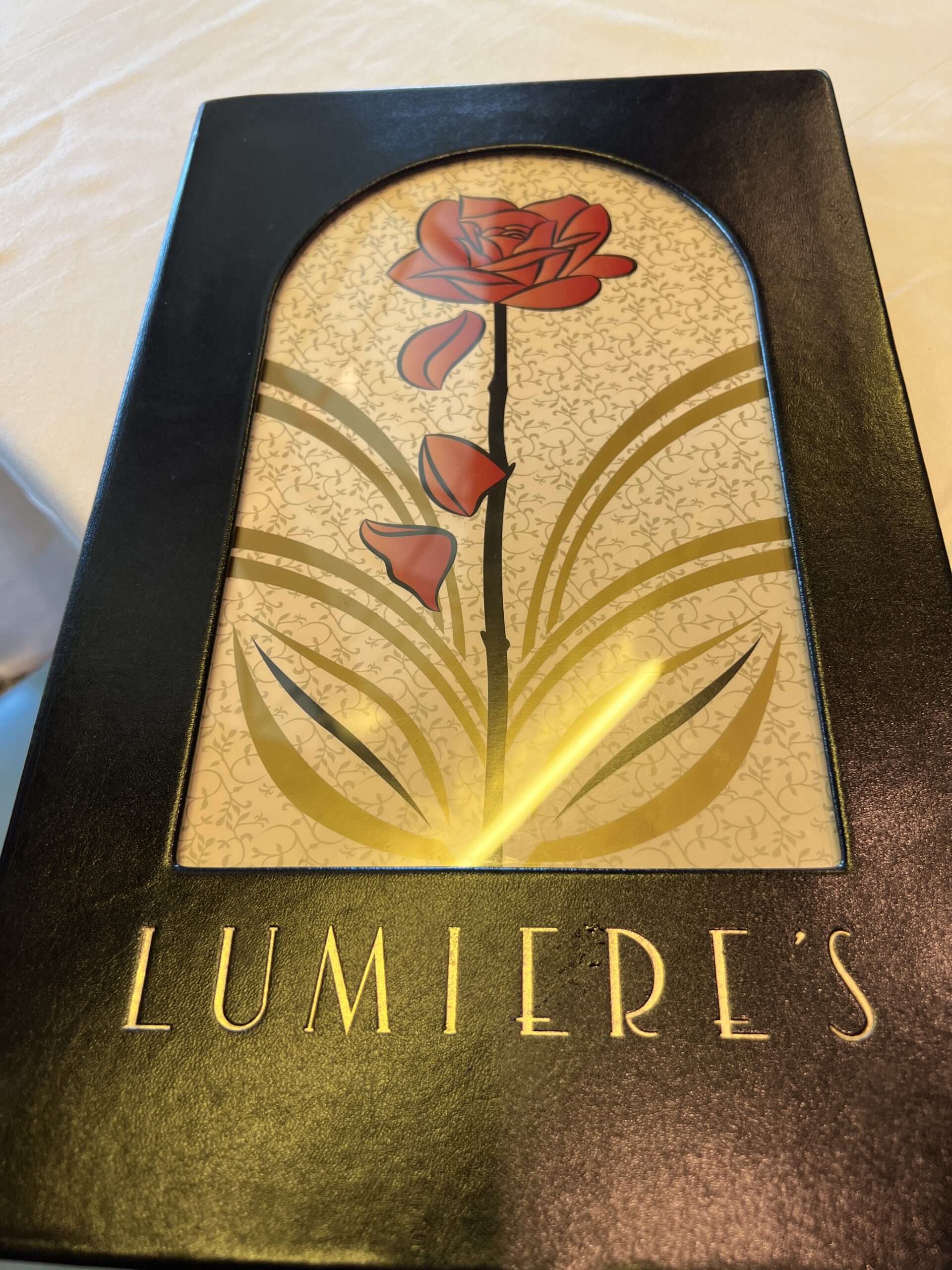 ルミエール 4日目のディナーメニュー