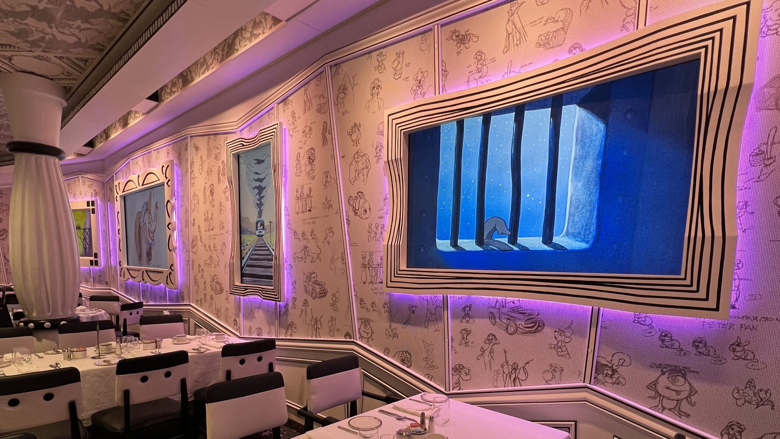 アニメーターズ・パレット 店内の雰囲気