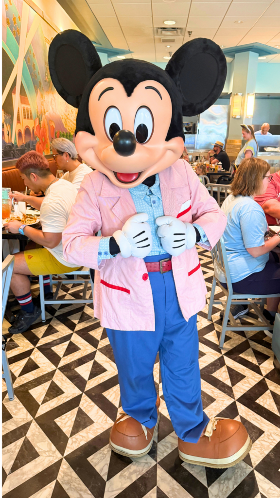 WDWハリウッド＆バインに登場するミッキーマウス